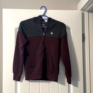 Boys Hurley zip up hoodie.  Excellent used condition.